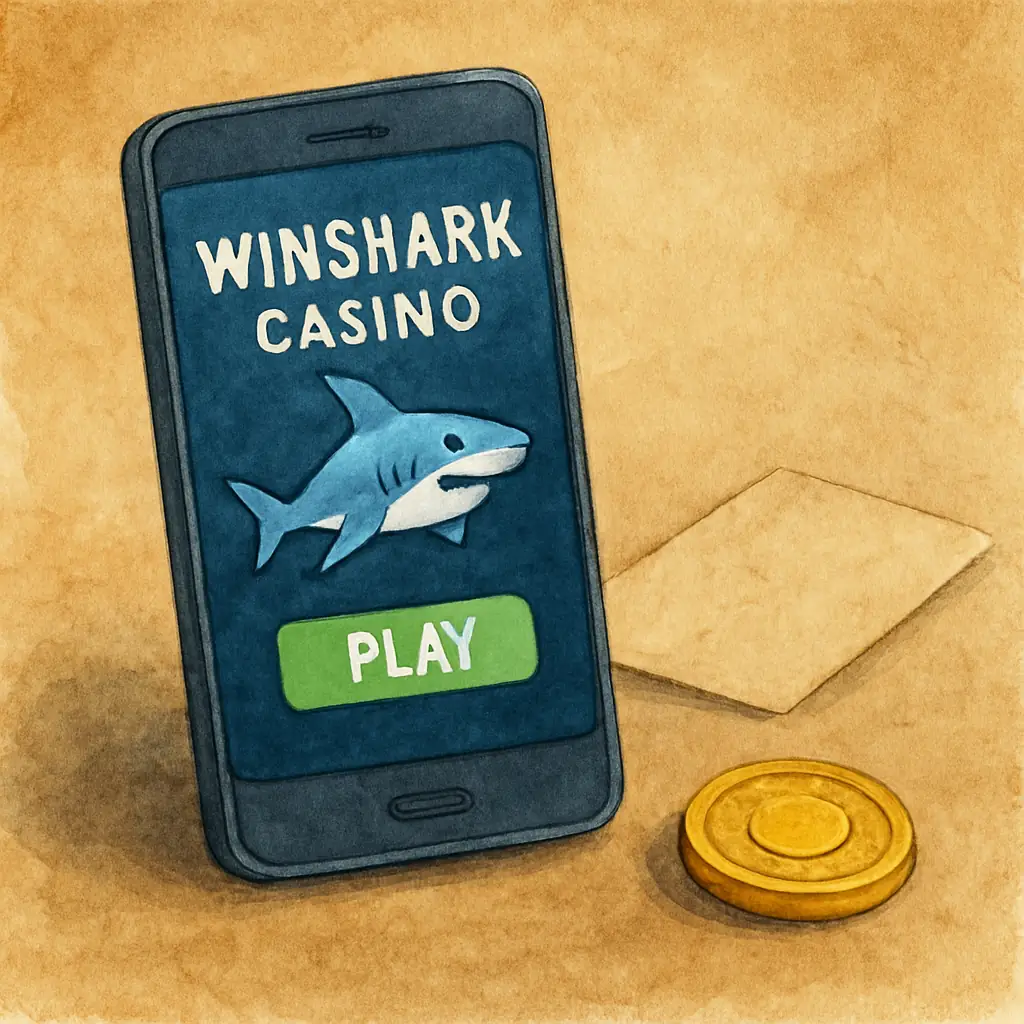 Winshark App: Mobile Casino for Australia visual guide for Winshark Casino